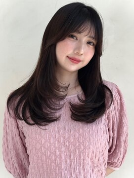 ザックラフィネ(ZACC raffine) 前髪カット/サイドバング/レイヤーカット/ワンカール/ブラウン