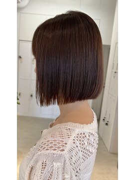 ケーツー 谷町(K-two) 【平山)切りっぱなしボブ／ボブヘア/透明感カラー