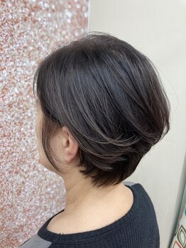 美容室 綺麗の写真/気になる白髪をしっかりカバー！白髪ぼかしにも◎暗くなり過ぎないカラーで、オシャレなスタイルを楽しる♪