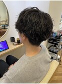 メンズスパイラルパーマ