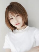 ギークス(GEEKS)&nbsp;【GEEKS渋谷】冬カラー/ココアブラウン/ウルフボブ/ボブレイヤー