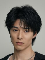 フィフスパーク(fifth PARK) 渋谷フェザーパーマセンターパートニュアンスパーマメンズカット