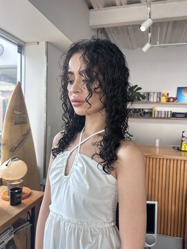 スパイラルパーマ