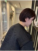 ボブ、切りっぱなしボブ、ミニボブ