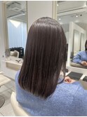 《吉田光ノ丞》髪質改善縮毛矯正/グレージュカラー
