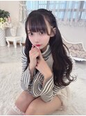 着物ヘア/大人ガーリー/ダークアッシュ/似合わせカット/名古屋 