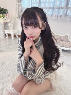 リルミー ミュエナ 大須 矢場町(Lilme myuena) 着物ヘア/大人ガーリー/ダークアッシュ/似合わせカット/名古屋