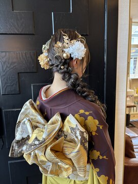 ヘアーパッション(Hair Passion) 成人式編みおろし