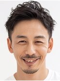 ラフツーブロ代30代40代カットメンズパーマ眉毛　岐阜市
