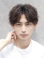 アイトーキョー 名古屋栄(AI TOKYO)&nbsp;ニュアンスパーマ/フェザーパーマ/センターパート/名古屋/栄
