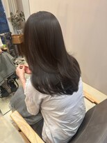 ソワ バイ ルシル(SOIE by Lucile) 透明感カラー ダークブラウン オリーブブラウン