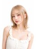 ケアダブルブリーチ+カット+ケアカラー+オージュアトリートメント