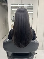 バルべス トーキョー(BARBES TOKYO)&nbsp;暗髪でも透明感！光に透けるダークグレージュ【清板】