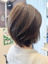 ワイボンドヘアー(Y bond hair)&nbsp;似合わせカット40代50代60代ショートボブくびれレイヤーボブ