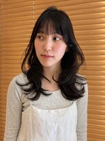 オーガニックエコ 川越(organic+eco) 20代30代レイヤーミディ/イルミナカラーダークブラウン/髪質改善