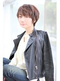 大人ガーリーショート