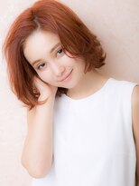 ヘアサロン ナノ(hair salon nano) ☆抜け感が可愛い☆コーラルピンク☆