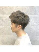 キャラ シャローネ 池袋(Chara Chalone)&nbsp;王道刈り上げ！メンズグレーカラー【キャラシャローネ池袋】＊