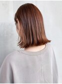 オレンジブラウン_ことりベージュウォーターフォール_ba258383