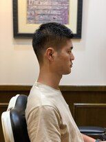 ヒロギンザバーバーショップ 神楽坂店(HIRO GINZA BARBER SHOP)&nbsp;メンズショート+アイロンパーマ