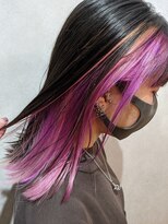 アンアロール(an aRoiR)&nbsp;ホワイトカシスピンクインナーカラー