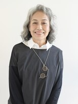 えがお美容室&nbsp;【えがお美容室】50代60代に人気◎ゆらめくウェーブヘア