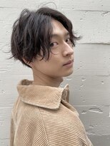 パーク(PARK)&nbsp;【PARK】センターパート×前下がりマッシュショート