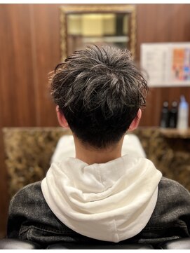 ヒロギンザ 御茶ノ水店(HIRO GINZA) 束感ツーブロックマッシュ