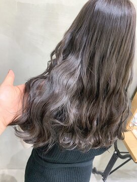 if 透け感たっぷりブリーチなしのシアーベージュ