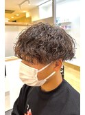 波巻きスパイラルパーマ