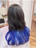 豊橋ビーシャイン★裾カラーブルーバイオレット
