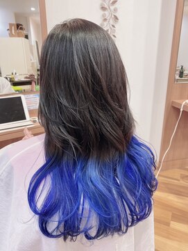 ルシードスタイルビーシャイン(LUCIDO STYLE B SHINE) 豊橋ビーシャイン★裾カラーブルーバイオレット