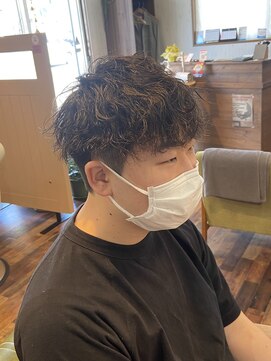 ラヴィレッジ(Lavillage) ツイストスパイラル波巻きパーマ/髪質改善