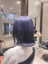 ヘアサロン ガリカ 表参道(hair salon Gallica) 【miko】個性派かわいい透明感ラベンダーベージュ/外ハネボブ