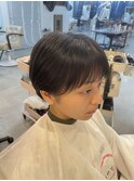 耳掛けショート　調布美容室／美容院　松田
