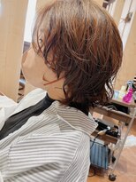 フランジェッタヘアー(Frangetta hair)&nbsp;ラフパーマ