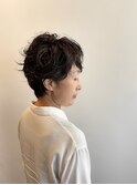 ニューヨークドライカット×くせ毛いかしショート