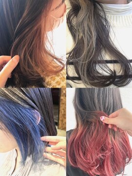 オーガスト ヘア ネイル(AUGUST hair nail) 20代30代横浜ブリーチダブルカラー