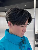 ゼスト 八王子店(ZEST)&nbsp;カルマパーマ/センターパート/ウルフ/福田拓実