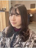 ミルクティーベージュダブルカラーインナーカラーケアブリーチ
