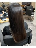 髪質改善ストレート