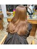 ブリーチなしダブルカラー+カット　￥13200  お得なメニュー
