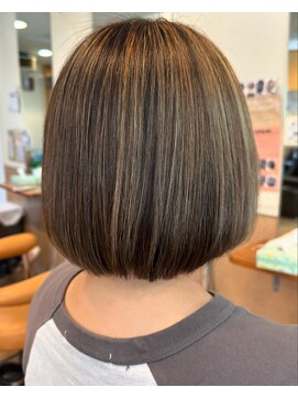 ジェイジェイウィル 一之江店(JJ will) ボブハイライトスタイル