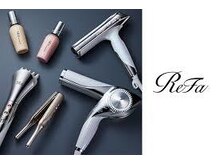 トップヘアー 中庄店(TOP HAIR fuapua)の雰囲気（MTG製品、ReFaシリーズ取り扱い店舗）