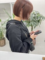 ティミー(Timmy) ボブスタイル チョコレートブラウン