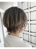 外国人風クールショート/ハイライト