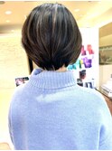 ハイライト×ショートボブ