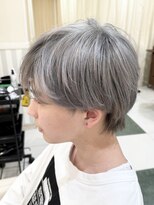 アッシュ 成瀬店(Ash) シルバーカラー/メンズ/ショートスタイル/ダブルカラー