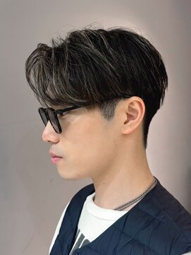 ニトバイアンキシム(nit by ahnkism) 韓国センターパートマッシュスパイラルパーマ堀江