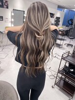 キング 枚方店(K!ng)&nbsp;縮毛矯正髪質改善ハイライトレイヤーカット枚方美容室エクステ